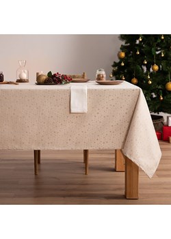 Mint Rugs Obrus "Christmas Gala" w kolorze złoto-kremowym ze sklepu Limango Polska w kategorii Obrusy i bieżniki - zdjęcie 188571845
