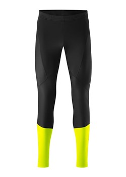 Gonso Softshellowe legginsy kolarskie w kolorze czarno-żółtym ze sklepu Limango Polska w kategorii Spodenki męskie - zdjęcie 188571939