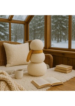 Elizabed Poduszka w kolorze kremowo-beżowym - 25 x 55 x 19 cm ze sklepu Limango Polska w kategorii Poduszki dekoracyjne - zdjęcie 188572028