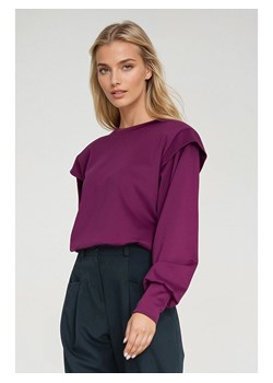 Nife Bluza w kolorze fioletowym ze sklepu Limango Polska w kategorii Bluzy damskie - zdjęcie 188572086
