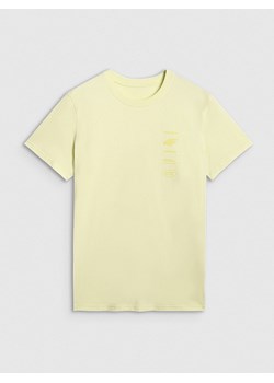 4F Koszulka w kolorze żółtym ze sklepu Limango Polska w kategorii T-shirty męskie - zdjęcie 188572275