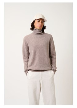AUTHENTIC CASHMERE Kaszmirowy golf "Bange" w kolorze szarobrązowym ze sklepu Limango Polska w kategorii Swetry męskie - zdjęcie 188572325