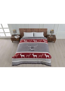 Elizabed Narzuta w kolorze czerwono-biało-szarym ze sklepu Limango Polska w kategorii Tekstylia - zdjęcie 188573548