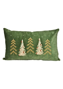G. Wurm Poszewka "Christmas Tree" w kolorze zielonym na poduszkę - 30 x 50 cm ze sklepu Limango Polska w kategorii Poduszki dekoracyjne - zdjęcie 188573589