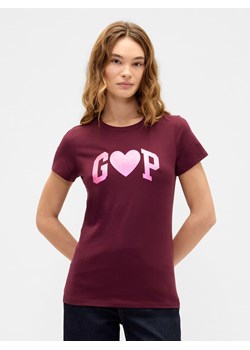 GAP Koszulka w kolorze bordowym ze sklepu Limango Polska w kategorii Bluzki damskie - zdjęcie 188574288