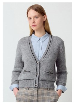 More &amp; More Kardigan w kolorze szarym ze sklepu Limango Polska w kategorii Swetry damskie - zdjęcie 188574526
