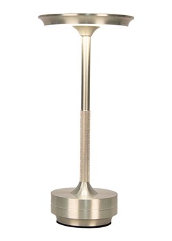 Clayre &amp; Eef Lampa stołowa w kolorze srebrnym - wys. 28 x Ø 13 cm ze sklepu Limango Polska w kategorii Oświetlenie - zdjęcie 188574607