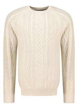 Geographical Norway Sweter "Fresh" w kolorze kremowym ze sklepu Limango Polska w kategorii Swetry męskie - zdjęcie 188575459