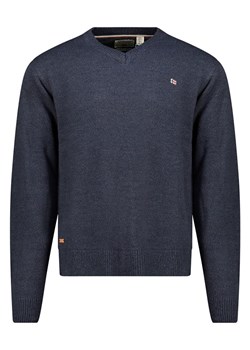 Geographical Norway Sweter "Froste" w kolorze granatowym ze sklepu Limango Polska w kategorii Swetry męskie - zdjęcie 188575467