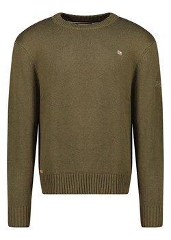 Geographical Norway Sweter "Flinder" w kolorze khaki ze sklepu Limango Polska w kategorii Swetry męskie - zdjęcie 188575496