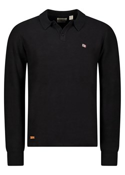 Geographical Norway Sweter "Fiji" w kolorze czarnym ze sklepu Limango Polska w kategorii Swetry męskie - zdjęcie 188575537