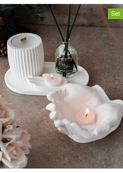 Lucky Bees 4-częściowy zestaw w kolorze białym ze sklepu Limango Polska w kategorii Świece i dyfuzory - zdjęcie 188575746