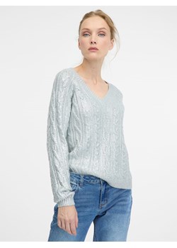 orsay Sweter w kolorze srebrnym ze sklepu Limango Polska w kategorii Swetry damskie - zdjęcie 188576076