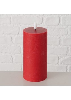 Boltze Świeca LED "Flamo" w kolorze czerwonym - wys. 15 cm ze sklepu Limango Polska w kategorii Świece i dyfuzory - zdjęcie 188576365