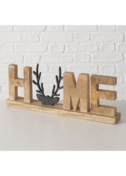 Boltze Dekoracja "Vilbert" w kolorze beżowo-czarnym - dł. 46,5 cm ze sklepu Limango Polska w kategorii Dekoracje - zdjęcie 188576436