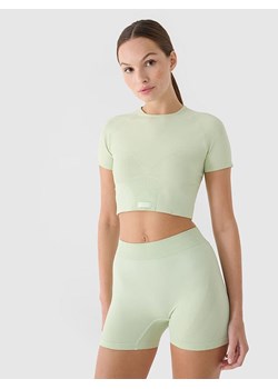 4F Koszulka sportowa w kolorze miętowym ze sklepu Limango Polska w kategorii Bluzki damskie - zdjęcie 188576867