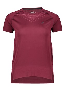asics Koszulka w kolorze bordowym do biegania ze sklepu Limango Polska w kategorii Bluzki damskie - zdjęcie 188577419