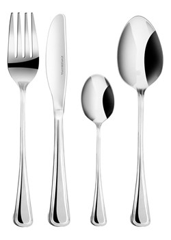 Vialli Design 24-częściowy zestaw sztućców w kolorze srebrnym ze sklepu Limango Polska w kategorii Sztućce - zdjęcie 188577515