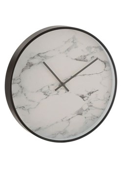 J Line Zegar ścienny w kolorze biało-czarnym - Ø 40 cm ze sklepu Limango Polska w kategorii Zegary - zdjęcie 188577795