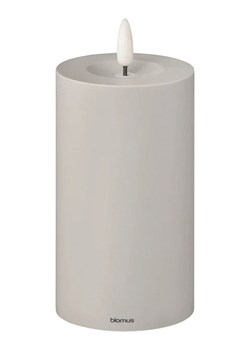 Blomus Świeca LED "Noca" w kolorze szarym - wys. 15 cm ze sklepu Limango Polska w kategorii Świece i dyfuzory - zdjęcie 188578125