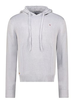 Geographical Norway Sweter "Flicker" w kolorze szarym ze sklepu Limango Polska w kategorii Swetry męskie - zdjęcie 188578305