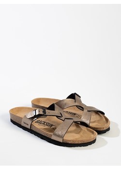 BACKSUN Klapki "Abramo" w kolorze miedzianym ze sklepu Limango Polska w kategorii Klapki damskie - zdjęcie 188579286