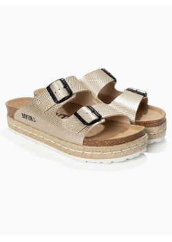 BAYTON Klapki "Alcee" w kolorze złotym ze sklepu Limango Polska w kategorii Klapki damskie - zdjęcie 188579898
