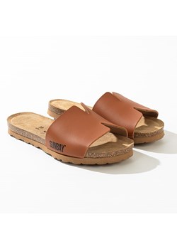 Sunbay Klapki "Djeelia" w kolorze jasnobrązowym ze sklepu Limango Polska w kategorii Klapki damskie - zdjęcie 188580578