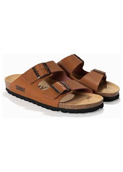 Sunbay Klapki "Trefle" w kolorze karmelowym ze sklepu Limango Polska w kategorii Klapki damskie - zdjęcie 188580648