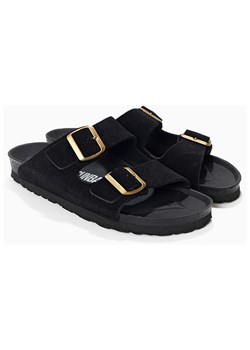 Sunbay Skórzane klapki "Trefle" w kolorze czarnym ze sklepu Limango Polska w kategorii Klapki damskie - zdjęcie 188580729