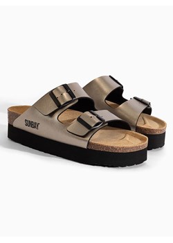 Sunbay Klapki w kolorze złotym ze sklepu Limango Polska w kategorii Klapki damskie - zdjęcie 188580875