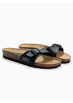 Sunbay Klapki "Jasmin" w kolorze czarnym ze sklepu Limango Polska w kategorii Klapki damskie - zdjęcie 188580917