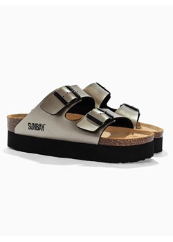 Sunbay Klapki w kolorze złotym ze sklepu Limango Polska w kategorii Klapki damskie - zdjęcie 188581067