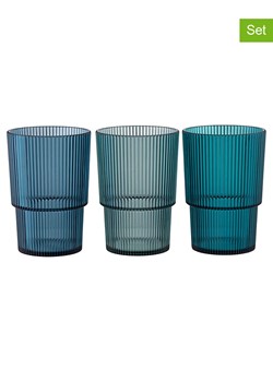 Villa d´Este Szklanki (12 szt.) "Unico" w kolorze niebieskim - 420 ml ze sklepu Limango Polska w kategorii Naczynia - zdjęcie 188582118