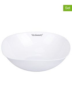 Villa d´Este Salaterki (3 szt.) "Victionary" w kolorze białym - Ø 25 cm ze sklepu Limango Polska w kategorii Naczynia - zdjęcie 188582305