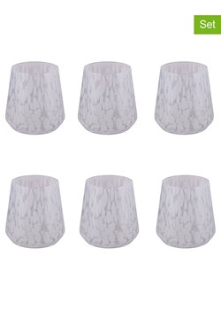 Villa d´Este Szklanki (6 szt.) "Candy" w kolorze białym - 410 ml ze sklepu Limango Polska w kategorii Naczynia - zdjęcie 188582929