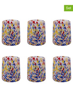 Villa d´Este Szklanki (6 szt.) "Candy" w różnych kolorach - 370 ml ze sklepu Limango Polska w kategorii Naczynia - zdjęcie 188582945