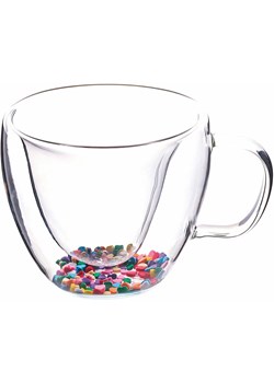 Villa d´Este Szklanka "Good Morning" do herbaty - 250 ml ze sklepu Limango Polska w kategorii Obrusy i bieżniki - zdjęcie 188582975