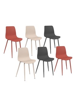 IDOMYA Factory Krzesła (6 szt.) "Nala" w różnych kolorach - 48 x 79 x 48 cm ze sklepu Limango Polska w kategorii Meble - zdjęcie 188584188