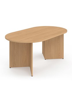 IDOMYA Factory Ława "Gabin" w kolorze jasnobrązowym - 110 x 45 x 60 cm ze sklepu Limango Polska w kategorii Stoliki kawowe - zdjęcie 188585139