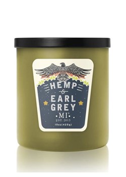 Colonial Candle Świeca zapachowa "Hemp &amp; Earl Grey" - 425 g ze sklepu Limango Polska w kategorii Świece i dyfuzory - zdjęcie 188586119