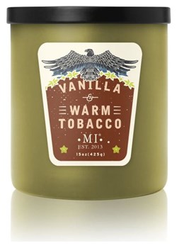 Colonial Candle Świeca zapachowa "Vanilla &amp; Warm Tobacco" - 425 g ze sklepu Limango Polska w kategorii Świece i dyfuzory - zdjęcie 188586128