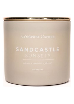Colonial Candle Świeca zapachowa "Sandcastle Sunsets" - 411 g ze sklepu Limango Polska w kategorii Świece i dyfuzory - zdjęcie 188586249
