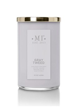 Colonial Candle Świeca zapachowa "Gray Tweed" - 623 g ze sklepu Limango Polska w kategorii Świece i dyfuzory - zdjęcie 188586276