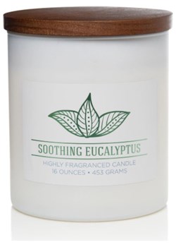 Colonial Candle Świeca zapachowa "Soothing Eucalyptus" - 453 g ze sklepu Limango Polska w kategorii Świece i dyfuzory - zdjęcie 188586325