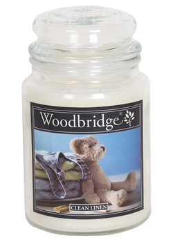 Woodbridge Świeca zapachowa "Clean Linen" - 565 g ze sklepu Limango Polska w kategorii Świece i dyfuzory - zdjęcie 188586377