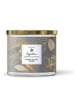 Woodbridge Świeca zapachowa "Peony Blush Suede" - 410 g ze sklepu Limango Polska w kategorii Świece i dyfuzory - zdjęcie 188586418