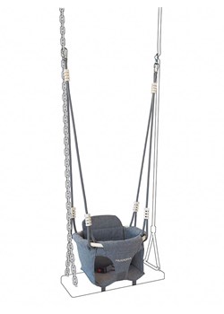 Hudora Nasadka "Toddler" w kolorze szarym do huśtawki ze sklepu Limango Polska w kategorii Zabawki - zdjęcie 188586897