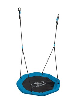 Hudora Huśtawka gniazdo w kolorze niebiesko-czarnym - Ø 110 cm - 3+ ze sklepu Limango Polska w kategorii Zabawki - zdjęcie 188586915