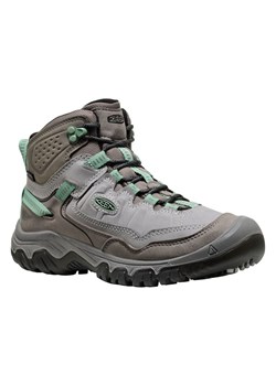 Keen Skórzane buty trekkingowe "Targhee IV Mid" w kolorze szarym ze sklepu Limango Polska w kategorii Buty trekkingowe damskie - zdjęcie 188587306
